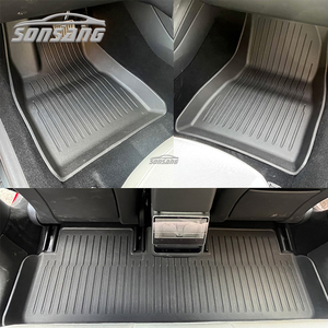 SONSANG Blisterปั้นพรมปูพื้นรถยนต์สําหรับTeslaรุ่น 3 2024 พรมรถAll Weather Teslaพรมปูพื้น - Product Image 4