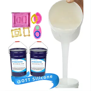 RTV 2 Liquid Silicone Rubber For Resin/Crafts/Plaster /Gypsum Food Grade Silicon Mold Making