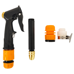 Pistol Semprot Air yang Dapat Disesuaikan dengan Pengunci Pemicu dan Dua Mode Semprot untuk Taman dan Cuci Mobil - Product Image 2