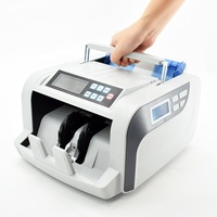 Calculatrice de billets de banque de qualité supérieure, machine de comptage d'argent, détection UV/magnétique, 900 pièces/min, détecteur de faux billets