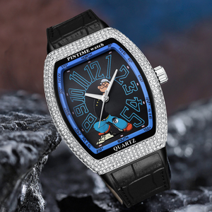 <span class=keywords><strong>Richard</strong></span> caractère cadran montres hommes 2025 horloge montre de luxe hommes marque mode vin baril étanche Quartz Relogio Masculino - Product Image 4