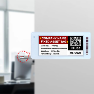 สมาร์ทโฟลเดอร์พร้อมจอแสดงผล E-Ink ตัวจัดระเบียบไฟล์อัจฉริยะสำหรับโซลูชันสำนักงานอัจฉริยะ ผู้ผลิตป้ายชั้นวางแบบอิเล็กทรอนิกส์พร้อมจอ E-Ink - Product Image 1