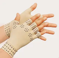 Manyetik nokta hafifletmek romatoid ağrıları nefes parmaksız rahat Brace artrit el sıkıştırma eldivenleri
