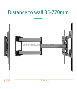 Giá đỡ TV thương mại siêu bền cho màn hình 50-120 inch, tải trọng tối đa 150kg, VESA 200x200-900x600, độ dài mở rộng 770mm, bán trực tiếp từ nhà máy - Product Image 6