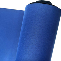 Bâche en toile polyester imperméable, tissu de tente extérieur épais bleu, parasol respirant et rouleau de toile de protection solaire
