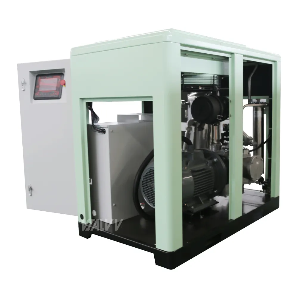 Compressores industriais sem óleo 200kw, 35 m3/min, água lubrificada, compressor de ar para uso médico