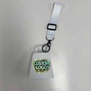 Clochette en acier à son clair, petite quantité minimale de commande (MOQ), avec logo personnalisé et design de poignée sur mesure, pour la décoration de mariage, l'équipement de compétition et les articles de marque - Product Image 2