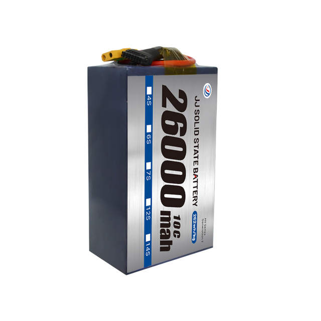 High Quality 26000mah 6S12S14S18S24S 10C Lithium Ion Polymer Lipo Battery Pack Solid State for Drone