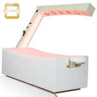 Rotlicht therapie LED-Hautpflege bett mit Rotlichttherapie-Massage tisch Lieferant für Ganzkörper pflege Heizung Gesichts bett