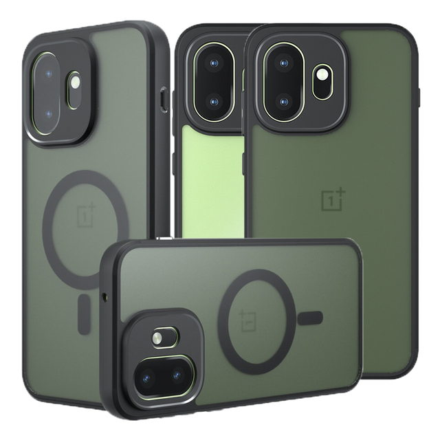 For OnePlus Ace 6 / 6T / for OnePlus 15T 15R Case Ultra-thin Soft TPU Frame Clear Matte PC Back Shockproof Cover Coque Fundas
