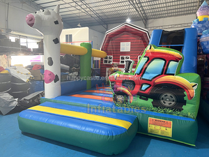 Château gonflable à thème d'<span class=keywords><strong>animaux</strong></span> de la ferme, château gonflable commercial pour enfants - Product Image 4