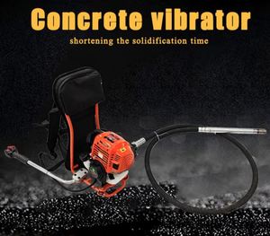 2.5m/3m Shaft Backpack Concrete Vibrator Lonsen 15kg 380*330*600mm Petrol Engine - Product Image 6