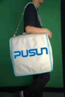 Sac de transport portable en nylon imperméable pour lanceur de balles de ping-pong PUSUN DORAMAX