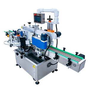Machine d'étiquetage automatique recto-verso pour bouteilles carrées et rondes, idéale pour les flacons cosmétiques et les flacons de gel douche - Product Image 3