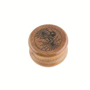 Molino de Hierbas de Madera de 55 mm con Logotipo Personalizado al por Mayor, Molinillo de Hierbas de Madera para Tabaco con Logotipo Personalizado, Triturador de Tabaco de Madera para Fumar - Product Image 4