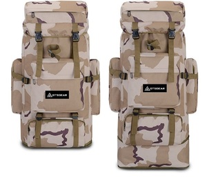BPL94 C1 85L Mochila de viaje extensible de gran capacidad Mochila de tela Oxford Bolsa de viaje para deportes al aire libre Exportación transfronteriza - Product Image 2