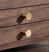 Boîtes à bijoux en bois rétro de haute qualité avec poignée poli collier et boucles d'oreilles mallette de rangement à vendre
