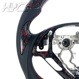 <span class=keywords><strong>Volant</strong></span> personnalisé en cuir avec LED en fibre de carbone pour l'amélioration de l'intérieur de la voiture, adapté à Infiniti <span class=keywords><strong>G25</strong></span> G37 G35 Ex25 Ex35 G37S G37X - Product Image 5