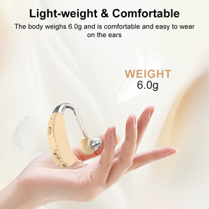 Nouvelle conception d'aide auditive rechargeable BTE, derrière l'oreille, perte auditive, amélioration du son pour les adultes, les personnes âgées, utilisation quotidienne - Product Image 3