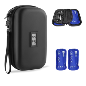 <span class=keywords><strong>EVA</strong></span> Material Storage Reise kühler Verpackungs box Organizer Praktische wasserdichte wieder verwendbare Aufbewahrung beutel - Product Image 3