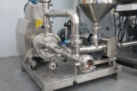 Machine à fabriquer des crèmes cosmétiques pour la fabrication de cosmétiques en gel, la fabrication de mayonnaise, production de réservoirs de mélange à enveloppe avec agitateur