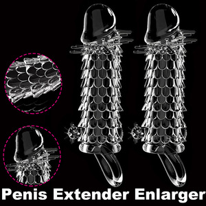 Jouet sexuel Dragon Scale à couverture étendue, épaissi, à picots, à grosses particules, pour couple passionné, pour position Lotus, pour pénis - Product Image 1