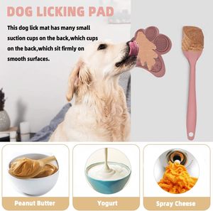 Tapis à lécher pour chien en silicone antidérapant sans BPA Baifu, tapis à lécher pour soulager l'anxiété des chats, bol pliable en silicone pour l'alimentation des animaux de compagnie - Product Image 3