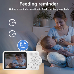 Monitor Intelligente per Bambini da 2,8 Pollici con Videosorveglianza, Rilevamento del Pianto, Allarme per l'Alimentazione, App Tuya, Visione Notturna e Comunicazione Bidirezionale - Product Image 3