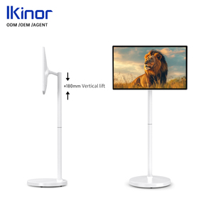 <span class=keywords><strong>Meilleur</strong></span> téléviseur intelligent portable léger et facile à déplacer, 21,5 <span class=keywords><strong>pouces</strong></span>, Full HD 1080p, 75 Hz, écran tactile numérique 10 points, téléviseur mobile sans fil sur roulettes - Product Image 1