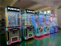 Distributeur automatique de jouets, machine de jeu à pousser pour gagner des cadeaux, machine à boîtes mystères, machine à boîtes porte-bonheur, accepteur de pièces et de billets
