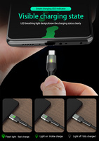 Kabel Data Usb Tipe C, Kabel Data Usb Bahan Aloi Aluminium Mati Cerdas