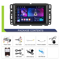 Hikity pour GMC Chevrolet Buick Hummer Android Car Radio 7 ''4 + 64G Car Audio Car Stereo Wireless CarPlay Android Auto GPS WIFI