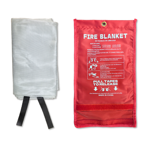 <b>Waterproof</b> Sturdy Fireproof Fiberglass Fire <b>Blanket</b> EN1869 Certified for Home Use Fire Safety Protection - Product Image 2