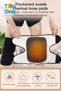 Top One vente hiver coupe-vent bureau doux Compression médical garder Joint manchon thermique chaud réchauffeurs genouillère Pad Flexible - Product Image 3
