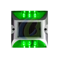 Livraison rapide, balise routière LED LS-03, borne solaire routière en aluminium, étanche IP68, capacité de charge de 20 tonnes