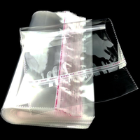 Cellophane auto-adhésif emballage clair Opp plastique Poly sac bijoux emballage jouet emballage sac en plastique