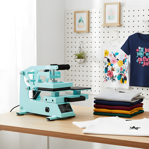 Manual Heat Press Machine for Custom Labels, Clothing Tags, and Small Fabric Label Printing CH2538 Manual Heat Press Machine for - Product Image 6