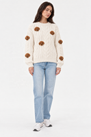 Ensembles assortis luxe tricotés pour humains et animaux de compagnie, petites séries, faible MOQ, personnalisation OEM ODM pour startups
