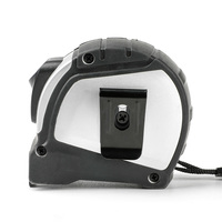 Ruban à mesurer portable en acier, toutes mesures métriques (3m, 5m, 7.5m, 8m, 10m), avec logo personnalisé, emballage en matériau argenté