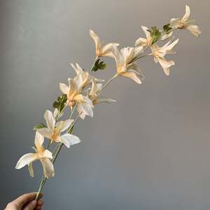 Flor artificial de un solo tallo, venta al por mayor, <span class=keywords><strong>Narciso</strong></span>, madreselva, para el hogar Gladiolo, boda, balcón, tienda de jardín - Product Image 1