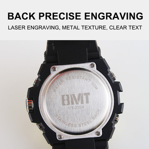 Reloj digital analógico multifuncional de alta calidad, cronómetro resistente al agua Unisex, alarma deportiva de lujo - Product Image 6