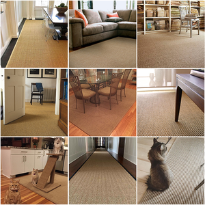 Nhà máy trực tiếp sisal tự nhiên Thảm máy-Made dệt cuộn thảm từ Trung Quốc - Product Image 2