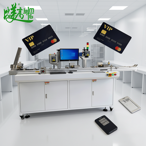เครื่องเข้ารหัสการ์ดด้วยเลเซอร์ CO2 สำหรับอุตสาหกรรม |   เครื่องโปรแกรมชิป RFID คัดแยกอัตโนมัติสำหรับบัตร PVC/โลหะ รองรับ DXF/AI - Product Image 1