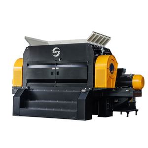 Soyu máy móc Heavy-Duty trục đơn Shredder/Nhựa/Gỗ/Kim loại/Thủy tinh trục đơn Shredder máy - Product Image 3
