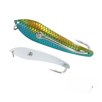 Hameçon en forme de nœud, synthétique, coloré, avec paillettes électroplaquées, lest de pêche pour la pêche en haute mer, la traîne, la pêche en bateau, la pêche au maquereau
