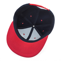 Gorras de Béisbol Snapback Personalizadas al por Mayor, de Dos Tonos, con Visera Plana, 6 Paneles, Logotipo Bordado en 3D, Estilo Urbano