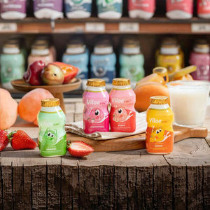 VILOE LIFE Probiotique 100ml Boisson Laitière Liquide Sain Bactéries Acide <span class=keywords><strong>Lactique</strong></span> Boisson pour Soutien Digestif - Product Image 1