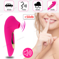 Erwachsenen-Klitoris-Sauger Brustwarzen-Klitoris-Stimulator Dildo Vaginal-Massagegerät Masturbator Sexspielzeug für Frauen Saugender G-Punkt-Vibrator