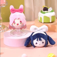 Peluche populaire originale la plus vendue de la série Alien Stage Rabbit, à tête ronde, thème fantastique et science-fiction, unisexe, à partir de 14 ans, boîte mystère