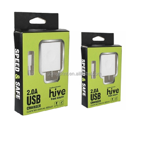 Emballage de chargeur USB personnalisé boîte vide boîte de papier d'emballage de chargeur de <span class=keywords><strong>téléphone</strong></span> <span class=keywords><strong>portable</strong></span> - Product Image 1